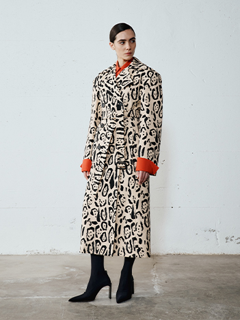 Trench Animalier Intrend