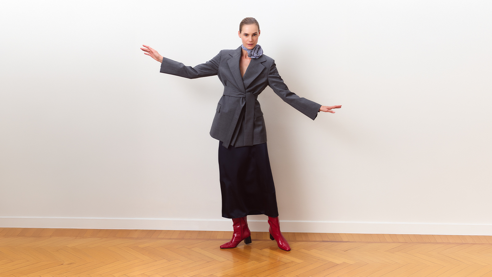 Belted jacket