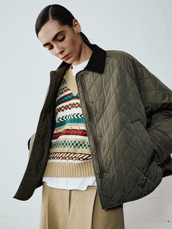 Gilet Jaquard Intrend